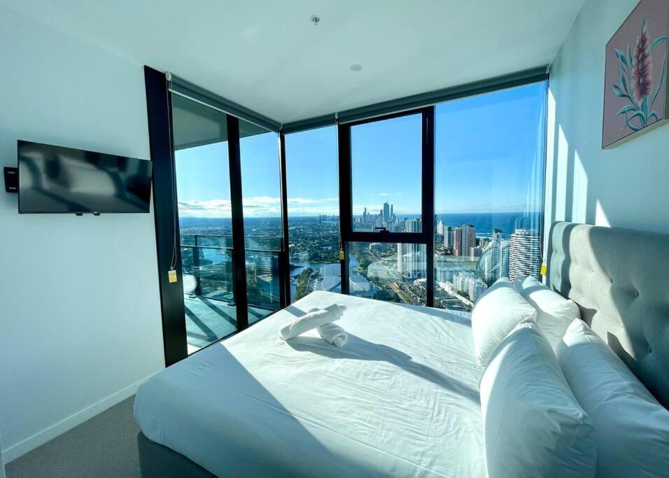 Apartament Stunning Oceanview 2Br In The Heart Of Broadbeach 44F Gold Coast Zewnętrze zdjęcie